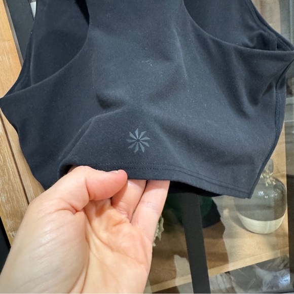 Athleta Purpose Cropped Sports Bra Tank Top racerback seamless soft workout - Picture 5 of 7